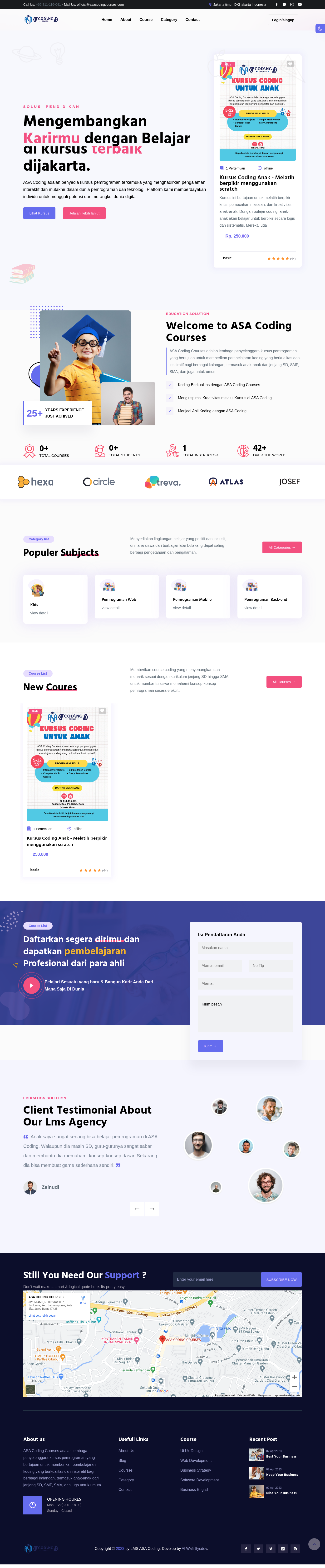 LMS ASA Coding Courses project preview